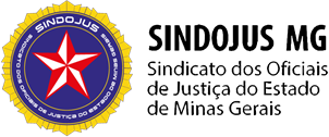 Logo da Sindojus MG, cliente atendido pela Ponto Certo Brindes