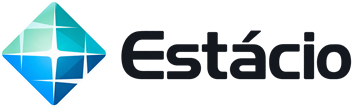 Logo da Estácio, cliente atendido pela Ponto Certo Brindes